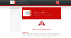 Desktop Screenshot of cooksacad.com